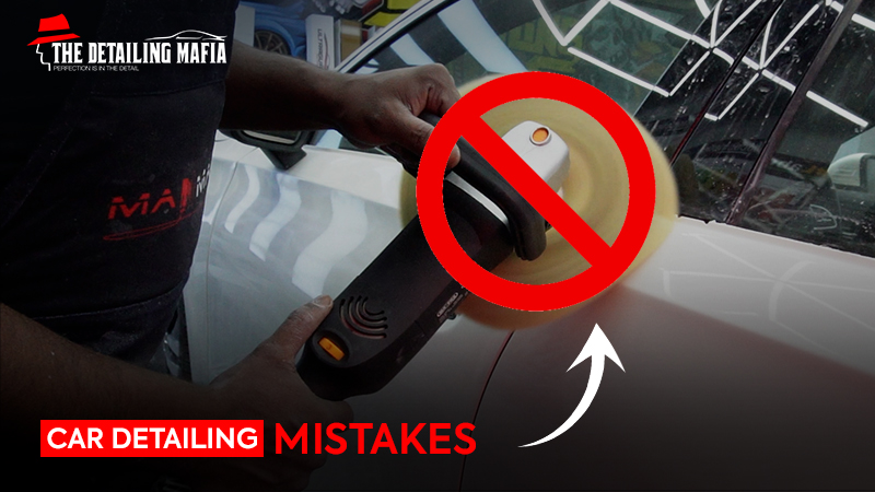 Car Detailing Mistakes that are slowly damaging your car’s paint